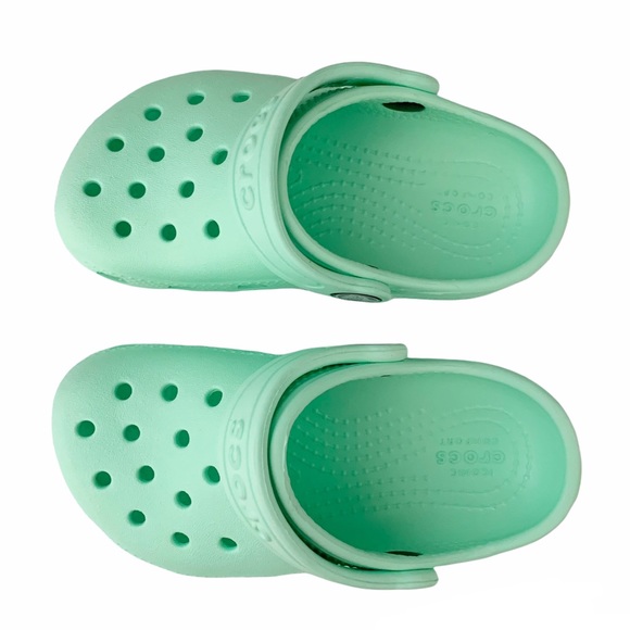 CROCS Kids Classic Clog Neo Mint Size C8 - Picture 3 of 4